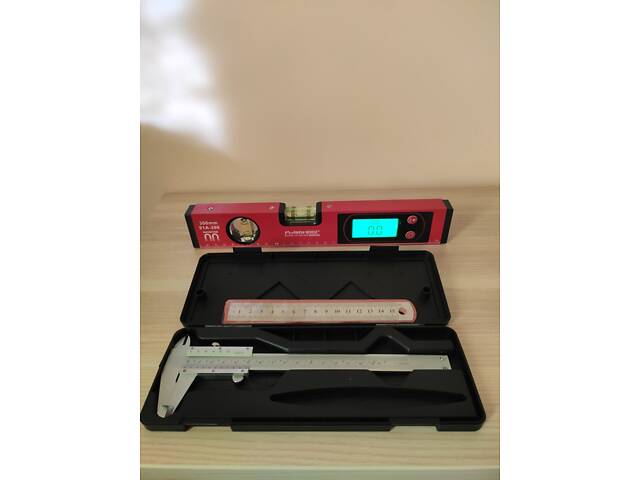 Уровень 30 см электронный и Высокоточный штангенциркуль - Фото 1