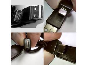 USB-кабель для передачі даних йшов у комплекті до телефону DUO GS221, відмінний стан.