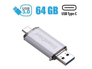 USB Flash 64GB / USB 3.0 + USB Type-C