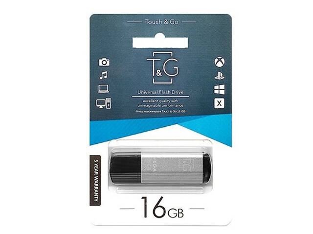 USB флеш накопитель TG метал серия 16GB/ TG121 (Гарантия 3года) - Фото 1