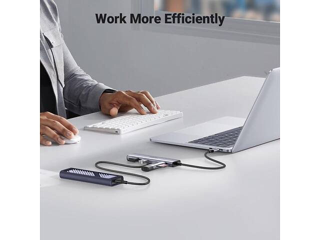 USB-хаб UGREEN 4-Port USB-C Hub yL. - Фото 8