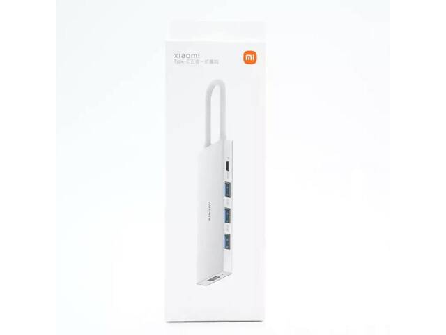 USB-хаб Xiaomi Type-C 5-in-1 Docking Station GL yL. - Фото 2