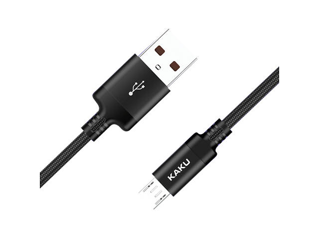 USB кабель Kaku KSC-331 USB - Micro USB 3m - Black - Фото 1