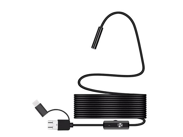 USB камера жорсткий ендоскоп Primo 7 mm / 3.5m Type-C / MicroUSB для телефону Android - Фото NaN