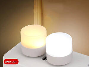 USB LED Нічник (10 шт.), Тепле та холодне світло (1 Вт). Набір маленьких світильників