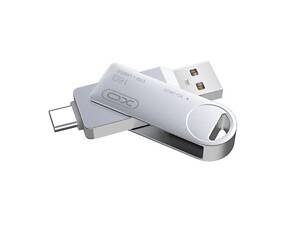 USB-накопитель XO DK03 Type C 32Gb USB Flash Drive 3.0 32 Гб Steel