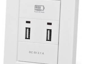 USB розетка REAL-EL Розетка USB (CW-202)