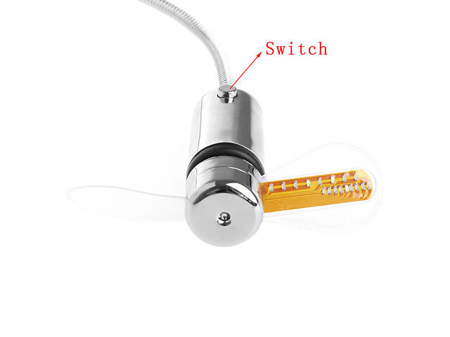 USB вентилятор с часами Deek-Robot №606 - Фото 6