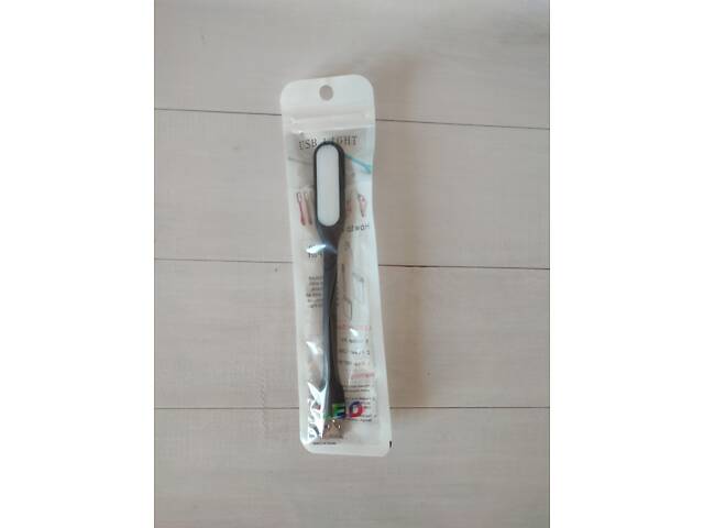 USB юсб ліхтар led чорний - Фото 1