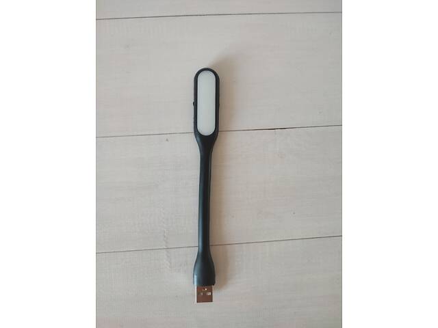 USB юсб ліхтар led чорний - Фото 3