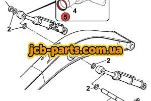 Ущільнення в вушко штока г / циліндра стріли LAU0085 для JCB JS200W