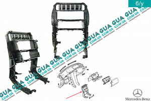 Усилитель / шахта центральной приборной панели ( торпеды ) A2106891016 Mercedes / МЕРСЕДЕС E-CLASS 1995- / Е-КЛАСС