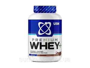 USN Whey+ Premium Protein (2 kg, chocolate)