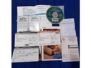 Інсталяційний диск/драйвери/документи на Canon EOS 500D / Rebel T1i