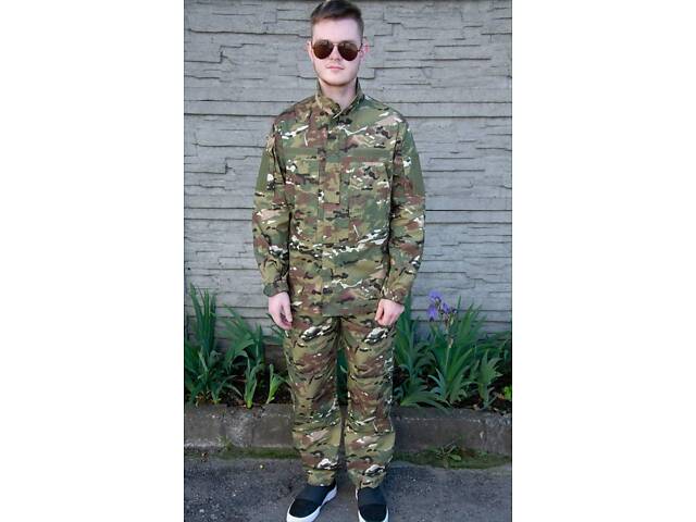 Статутна форма з ріпстопу з нашивкою у подарунок мультикам, 54 розмір - Фото 1