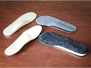 Стельки ортопедические кожаные, зимние, осенние вп1 вп2 вп3 вп4 вп5 вп6 вп7