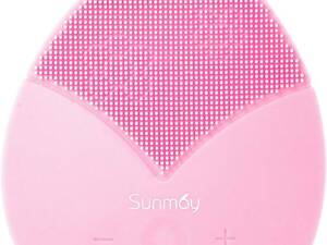 Уценка! Sunmay Leaf: електрична щітка для миття обличчя, звукова очисна щітка, силікон,