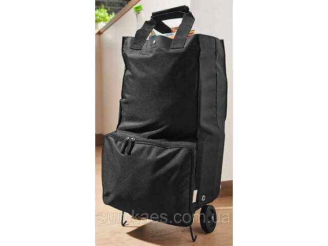 Уценка! Складана сумка-білочка Topmove чорна - Фото 2