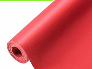 Уцінка Самоклеюча екошкіра в рулоні 1.37х3м х 0.5мм Червоний SW-00002177