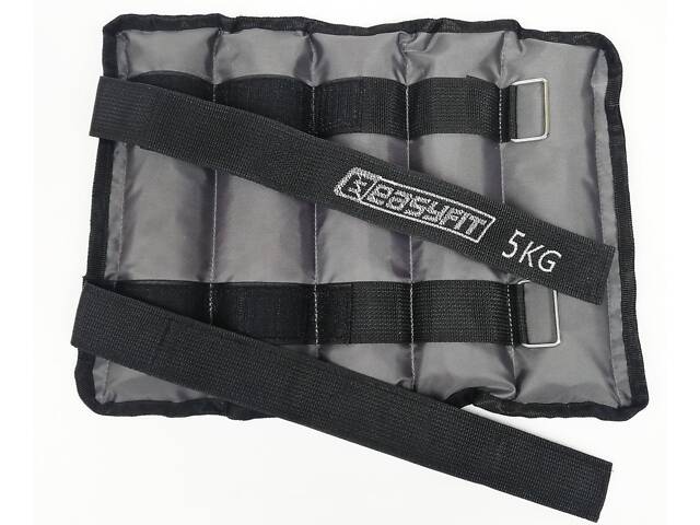 Обтяжувачі для ніг та рук з металом EasyFit Metal 5 кг (пара) - Фото 2