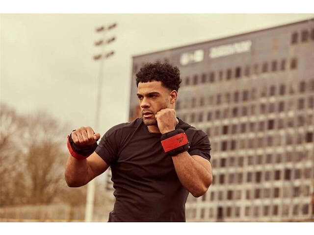 Обважнювачі зап'ястя Reebok Flexlock Wrist Weights чорний, червоний Уні 1.5 кг RAWT-11262 - Фото 3