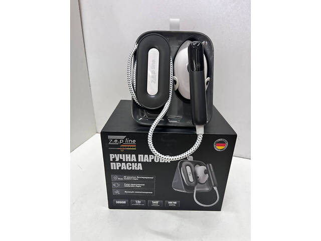 Утюг паровой ручной Zepline ZP-00222 Gray 3000 Вт серый - Фото 5
