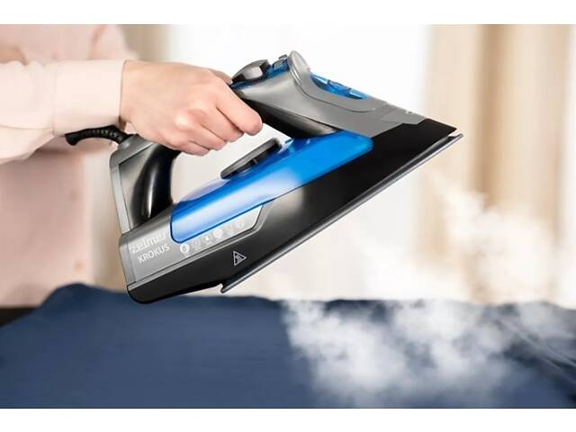 Утюг Zelmer ZIR3220 3000 Вт синий - Фото 5