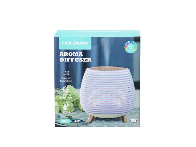 Увлажнитель воздуха Holdmay Aroma Diffuser 140ml Черный HPKP6049B - Фото 5