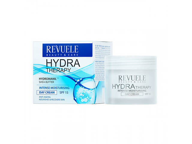 Увлажняющий дневной крем для лица SPF 15 Revuele Hydra Therapy Intense, 50 мл