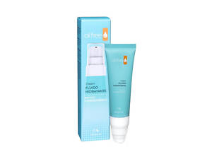 Увлажняющий крем – флюид Deliplus для лица без масел от прыщей для жирной кожи 50 мл FLUIDO HIDRATANTE