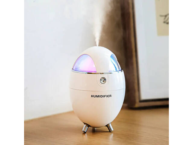 Увлажнитель воздуха 133-Y18 с подсветкой Белый - Фото 3