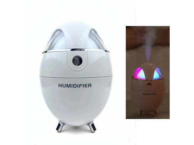 Увлажнитель воздуха 133-Y18 с подсветкой Белый - Фото 4