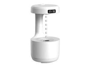 Увлажнитель воздуха для дома 12×22 см воздухоувлажнитель для дома портативный 600 мл с таймером Белый LZ599