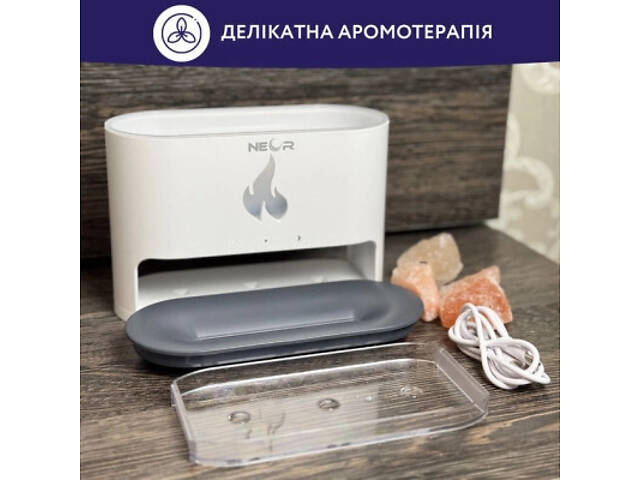 Зволожувач повітря Neor FLAME AROMA 25ML10 WT - Фото 3