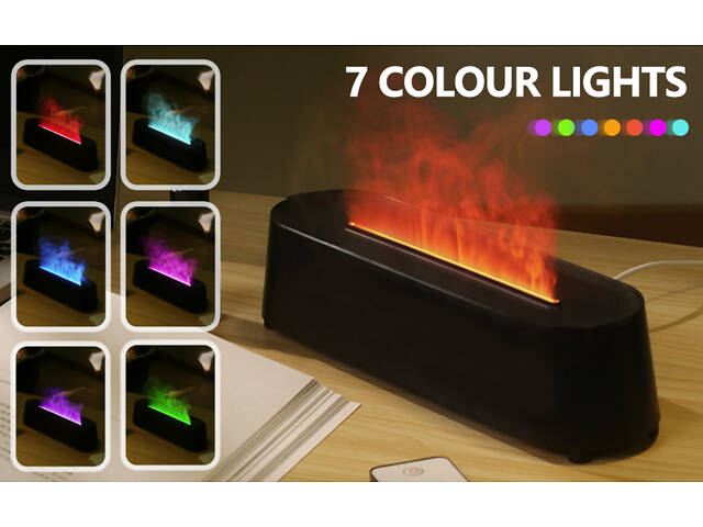 Увлажнитель воздуха с эффектом огня 200мл 9133 - Фото 3