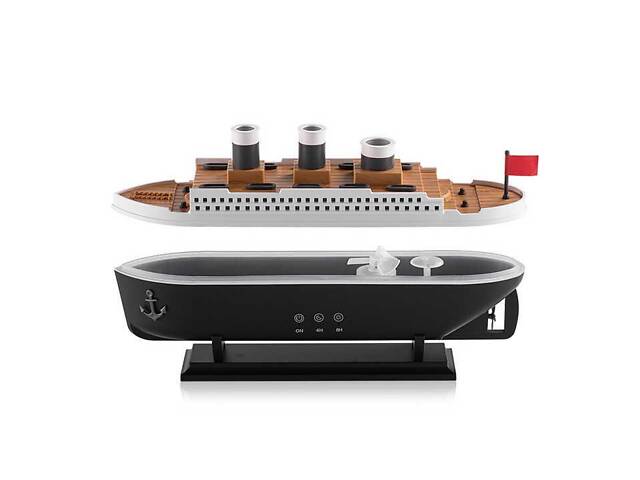 Увлажнитель воздуха с RGB подсветкой и пультом в виде корабля - Фото 2