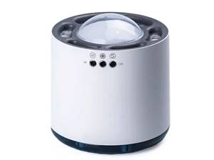 Зволожувач повітря з RGB-підсвічуванням і синхронізацією з музикою 800 мл, білий HPKP6262