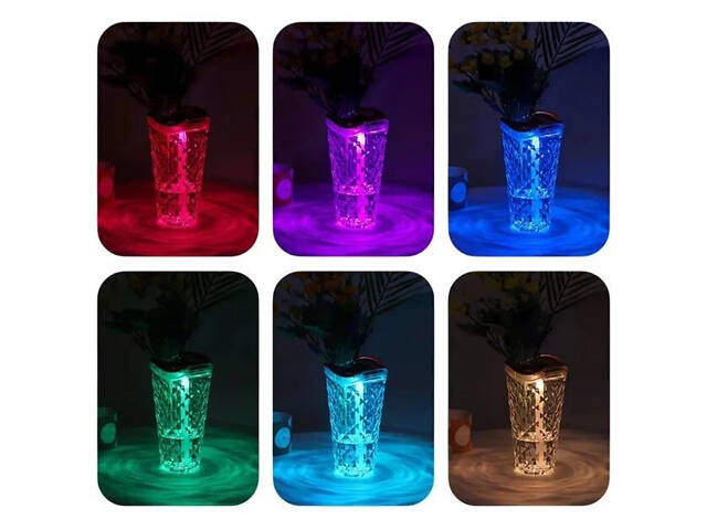 Зволожувач повітря у формі вази з RGB-підсвіткою 800 мл - Фото 3