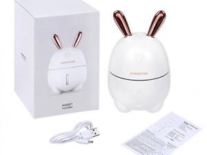 Увлажнитель воздуха и ночник 2 в 1 Xo Humidifiers Rabbit с фильтром для воды Белый / 3900