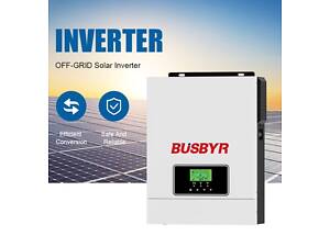 Гібридний інвертор BUSBYR 3200VA 24В з Wi-Fi модулем