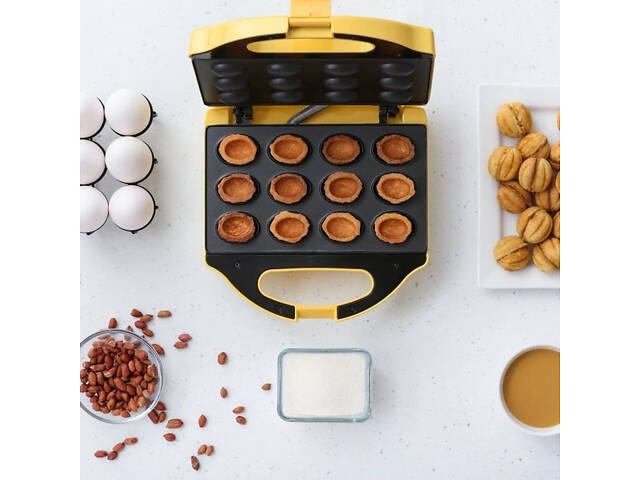 Вафельниця-Горішниця MAGIO МG-391, 750 Вт, якісна побутова вафельниця, електровафельниця - Фото 2