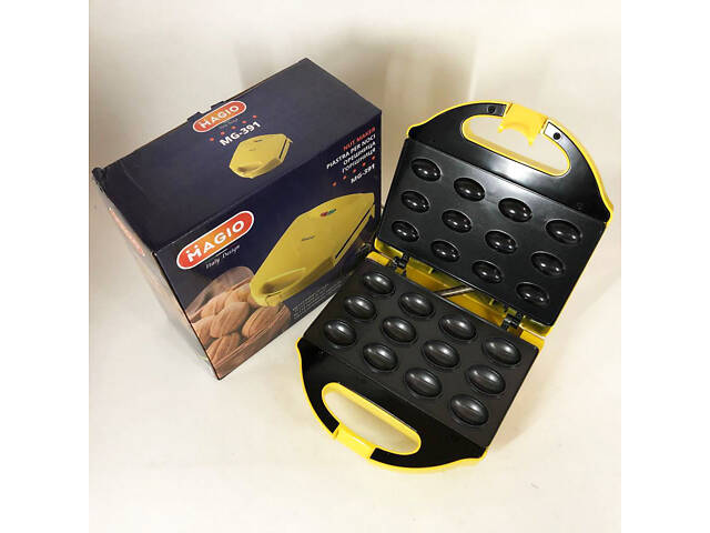 Вафельниця-Горішниця MAGIO МG-391, 750 Вт, якісна побутова вафельниця, електровафельниця - Фото 19