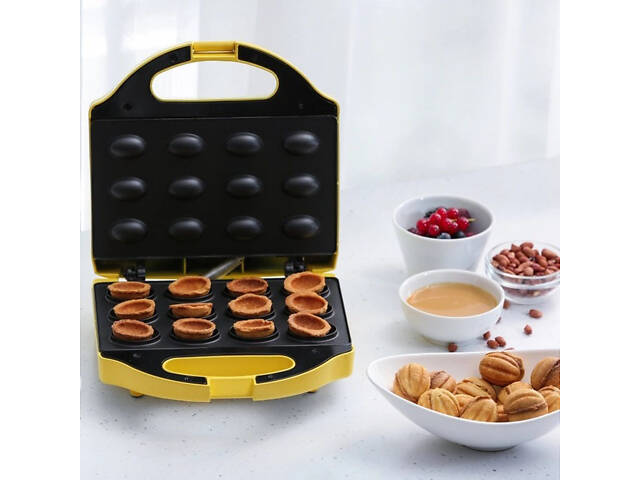 Вафельниця-Горішниця MAGIO МG-391, 750 Вт, якісна побутова вафельниця, електровафельниця - Фото 22