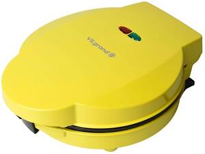 Вафельниця ViLgrand VW1007 1000 Вт жовта