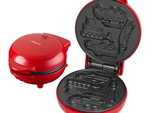 Вафельниця для вафель у вигляді машинок 550 Вт антипригарне покриття Sokany SK-08097