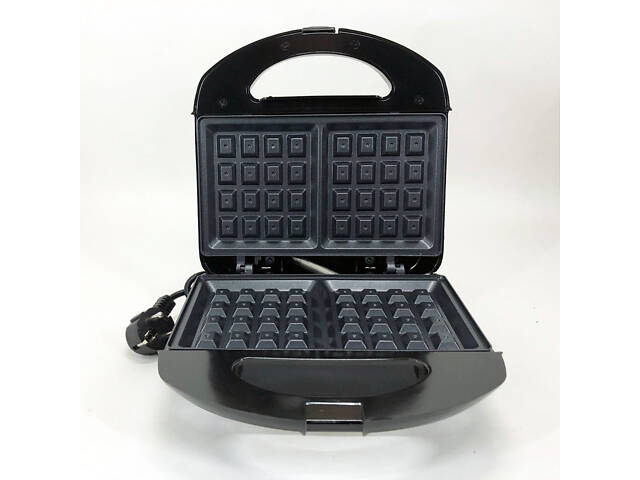 Вафельница Domotec MS-7705 электрическая с антипригарным покрытием 1000 Вт, Электро вафельница - Фото 18