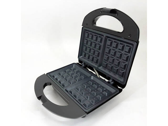 Вафельница Domotec MS-7705 электрическая с антипригарным покрытием 1000 Вт, Электро вафельница - Фото 22