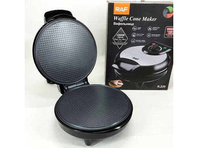Вафельниця електрична RAF R.220, 1200 Вт з антипригарним покриттям - Фото 5