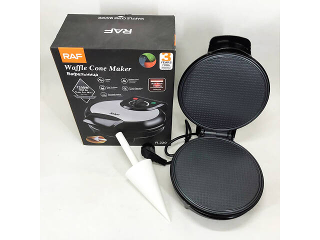 Вафельниця електрична RAF R.220, 1200 Вт з антипригарним покриттям - Фото 7