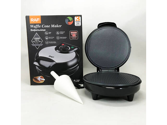 Вафельниця електрична RAF R.220, 1200 Вт з антипригарним покриттям - Фото 8